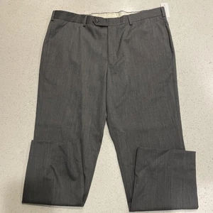 Brooks Brothers Madison Fit Herrengröße 42 x 30 lässig Stretch vorne flach Hose neu mit Etikett - Bild 1 von 5