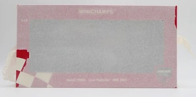 MINICHAMPS 1/12 LUCIO PEDERCINI 2003 SUR DUCATI 998RS  TEAM PEDERCINI SUPERBIKE - Photo 1/4