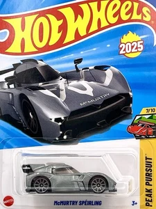 Hot Wheels McMURTRY SPEIRLING (great condition) Gray Peak Pursuit 2025 - Picture 1 of 2