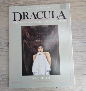 Dracula Symphony in Moonlight & Nightmares 1986 Marvel Graphic Novel Jon J Muth - Picture 1 of 15