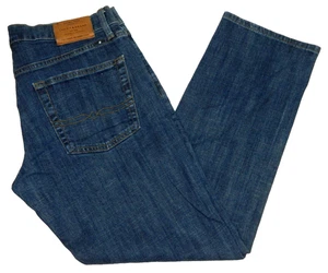 Herren Lucky Jeans 221 Straight Stretch Denim blau Etikett 32x30 gemessen Größe 32x29 - Bild 1 von 7