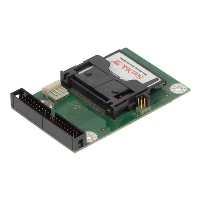 ADAPTADOR FLASH COMPACTO FUJITSU V1.1 BP0:009-1 + SANDISK 32MB SDCFB-32-101-70 - Imagen 1 de 3