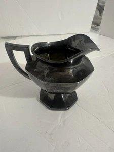Wilcox Sp And Company International Silber Teller Milchkännchen 1951 Antik - Bild 1 von 6