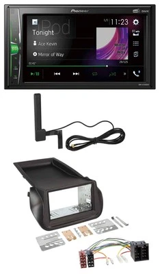 Pioneer MP3 DAB AUX 2DIN Bluetooth Autoradio für Citroen Nemo Fiat Fiorino Peuge - Bild 1 von 4