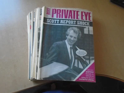 Private Eye - 28 different issues from between 1996 & 1997. See pics below. - Image 1 of 4