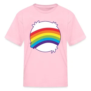Rainbow Cheer Bear Belly | Halloween Costume Kid's T-Shirt - Picture 1 of 4