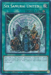 Yu-Gi-Oh! Six Samurai United (Secret Rare) Secret Rare RA03-EN054 NM - Picture 1 of 1