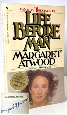 Life Before Man SIGNED by Margaret Atwood, 1980 Paperback, Near Fine - Image 1 of 4