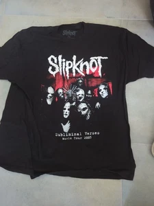 Herren Gr. XXL Tshirt Slipknot Hot Topic 2005 Tour Shirt Subliminal Verse ungetragen - Bild 1 von 4