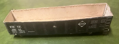 "老式"Ho 比例火车 Varney Erie Gondola 汽车带木边 1950 年代时代" — 第 1/4 张图片