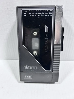 Vintage Sears, Roebuck & Co. 564.21112450 Stereo Cassette Player **Parts Only** - Image 1 of 4