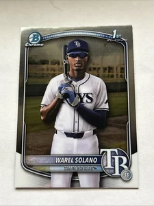 Bowman Chrome Prospects 2025 1st #BCP-225 ¡Arel Solano!!! ¡LQQK!!! - Imagen 1 de 3