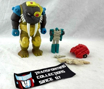 Transformers Original G1 1988 Pretender Longtooth Complete - Image 1 of 4