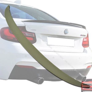 14-21 Unpainted Fit For BMW 2 Series F22 F23 P Style Rear Trunk Lip Spoiler 220i - Picture 1 of 1