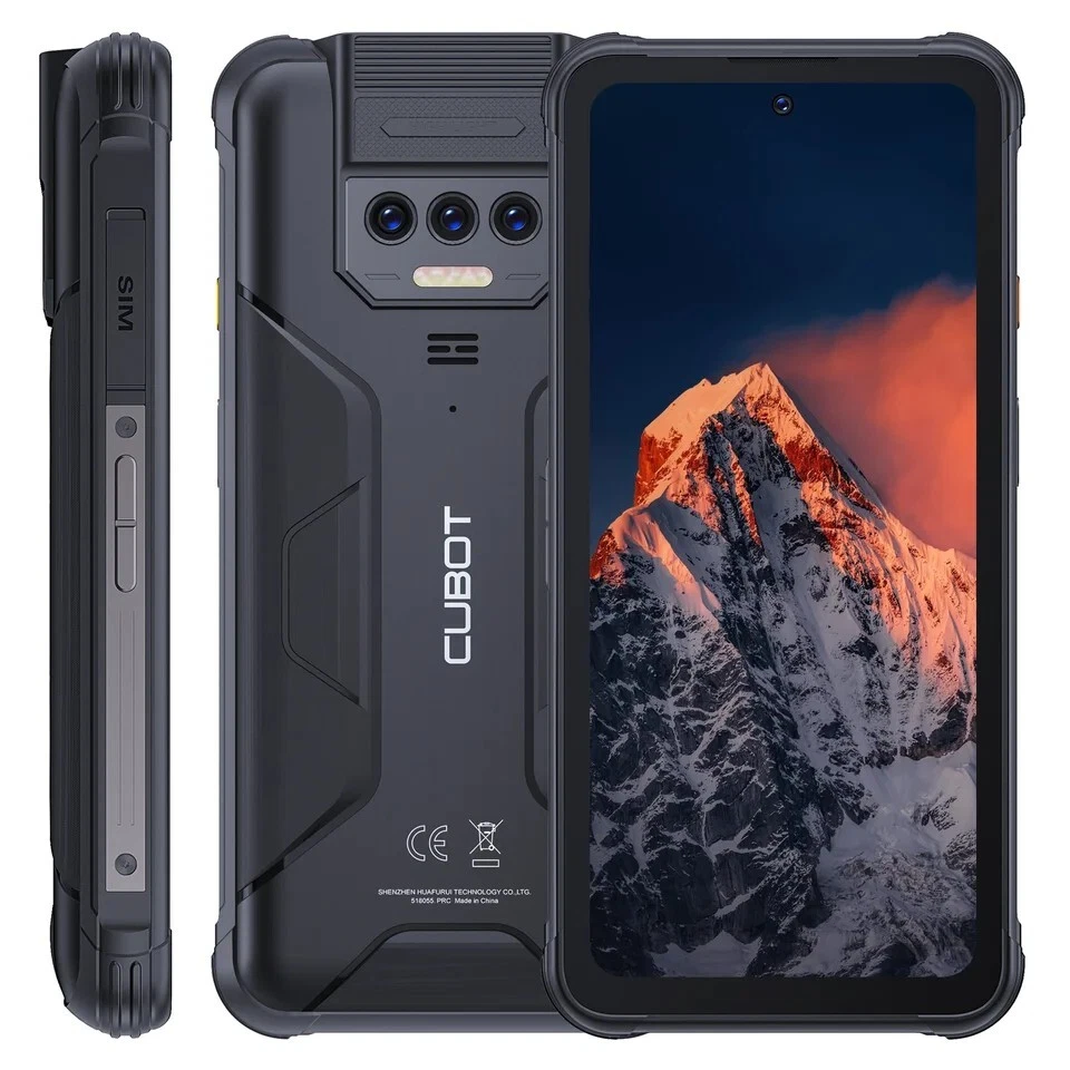 Cubot KingKong 8 Rugged Smartphone 12GB (6+6GB)/256GB,6.52" 48MP Dual LED Tourch - image 1 of 4