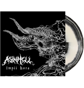ASINHELL - 'Impii Hora' LP (Black / White Melt) - Picture 1 of 1