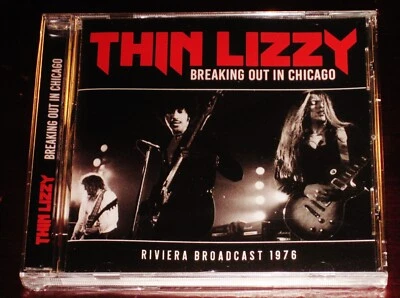 Thin Lizzy: Breaking Out In Chicago - Riviera Live FM Broadcast 1976 CD 2019 NEW Foto 1 de 2