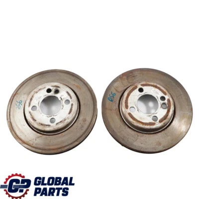 BMW Mini Cooper R55 R56 R57 Front Left Right N/O/S Wheel Brake Disc Set - Image 1 of 4