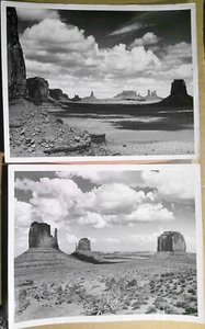 1946 "Gratte-ciel du désert" à Monument Valley - 2 photos originales de Joseph Muench - Photo 1 sur 5