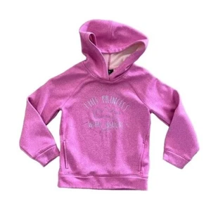 Reebok “This Princess Wears Sneakers” Pink Girls Hoodie, Size XS (7-8) - Picture 1 of 12