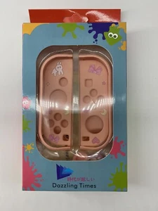 Funda acoplable Dazzling Times para Nintendo Switch con tapas para pulgar - rosa - Imagen 1 de 2
