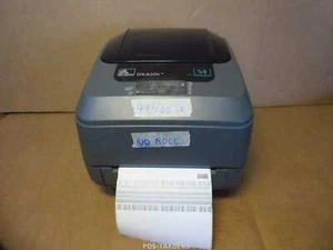 Zebra GK420T USB LAN Thermal 104mm Label Printer 99,460 INCH - NO LABEL FEED - Afbeelding 1 van 4