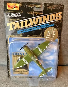 Maisto Tailwinds P-47D Thunderbolt New On Card Maisto 2001 Box B - Picture 1 of 5