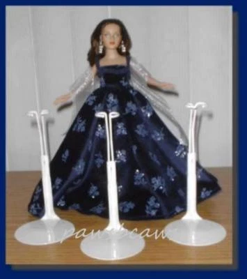 3 KAISER #2301 Doll Stands fit TINY KITTY COLLIER Jill Little Miss Revlon