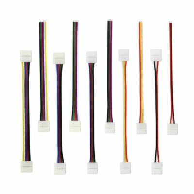 2pin 3pin 4pin 5pin 6pin LED Strip Wire Connector for RGB RGBW LED Strip Light - Image 1 of 4