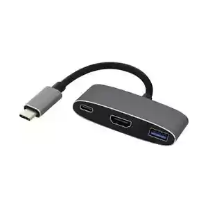 VisionTek - USB-C to HDMI, USB and USB-C with Power Delivery Adapter - 901356 - Picture 1 of 7