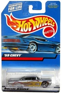2000 Hot Wheels #116 '59 Chevy Impala silver - Picture 1 of 1