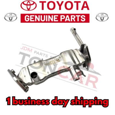 Toyota 25601-37010 EGR Pipe Lexus CT200h 2011-2017 Prius V 2ZRFXE Genuine - Image 1 of 4