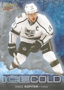 2017-18 Upper Deck Overtime Hockey Ice Cold #IC-2 Anze Kopitar