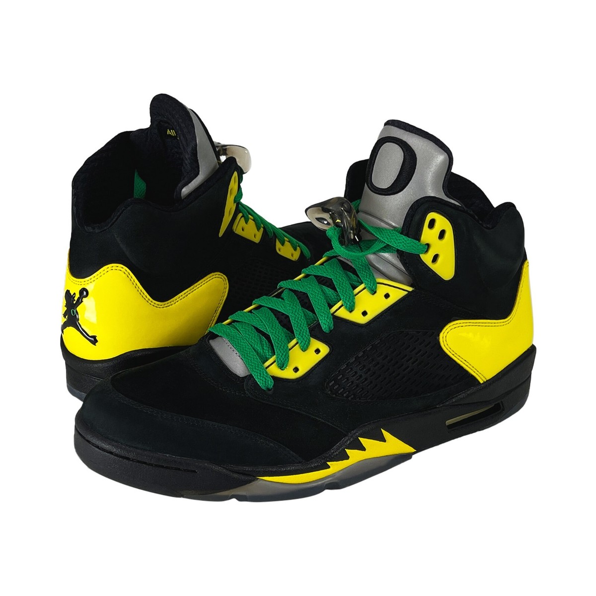 Jordan 5 Retro PE Oregon Ducks Olympic Gold for Sale 