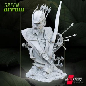 GREEN ARROW Büste DC Justice League Resin Model Kit B3DSERK - Bild 1 von 5