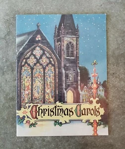 CHRISTMAS CAROLS libro di canzoni vintage John Hancock Mutual Life Insurance Company - Foto 1 di 5