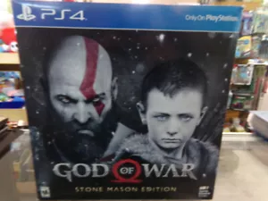 God of War - Stone Mason Edition Playstation 4 PS4 NESSUN GIOCO VEDI IMMAGINI - Foto 1 di 9