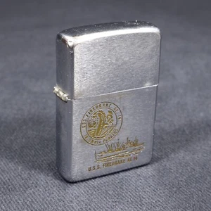 Zippo 1969 USS Firedrake AE 14 WWII Korea Vietnam era military supply ship works - Picture 1 of 8