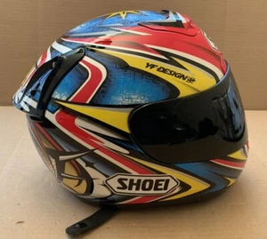 **FOR DISPLAY USE ONLY** Shoei X-Eleven X-11 Helmet Daijiro Kato Large Red - Picture 1 of 18