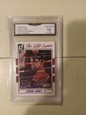 2016 DonrussLebron James 97/99 the elite series press proof blue