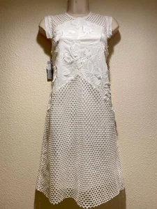 Julia - Jordan Women's Floral Ivory Dress Size 6 $295 NWT #215 - Picture 1 of 6