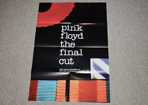 VERY RARE PINK FLOYD UK HARVEST 1983 PROMO SHOP POSTER FOR 'THE FINAL CUT' LP - Picture 1 of 1