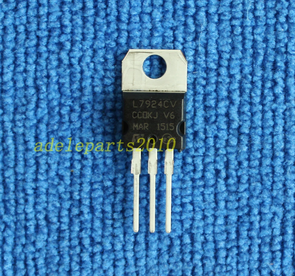 10pcs L7924CV STL7924CV L7924 LM7924 Voltage Regulator IC -24V TO-220 - Image 1 of 1