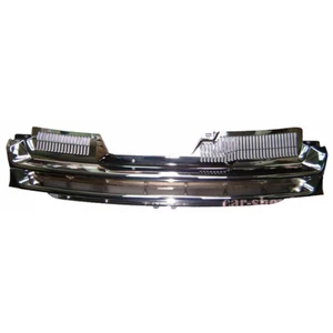 Front Grille Bumper Hood Sport Fit For VW Golf Rabbit MK5 w/o Logo All Chrome - Picture 1 of 4