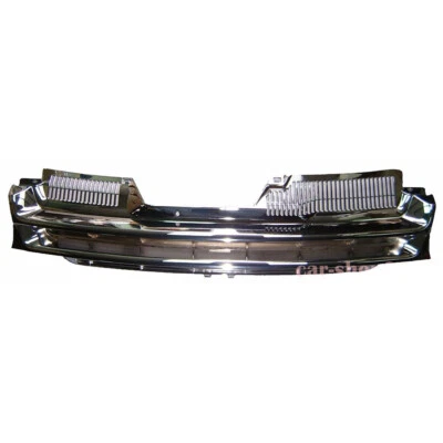 Front Grille Bumper Hood Sport Fit For VW Golf Rabbit MK5 w/o Logo All Chrome Foto 1 de 4