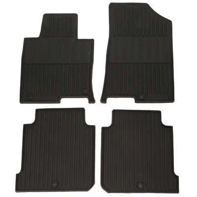 Alfombrillas de goma delanteras y traseras OEM 17-18 Kia Cadenza para todo tipo de clima F6013-ADU00 Foto 1 de 3