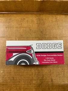 Liberty Classics By Spec Cast 1936 Dodge Convertible Sedan Pepsi Bank - Picture 1 of 4