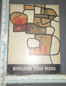 VINTAGE GALLERY EXHIBITION CATALOG CONTEMPORARY ITALIAN ART 1968 - Picture 1 of 5