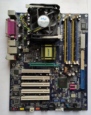 Foxconn 865A01-PE Mobo with Pentium 4 3 GHz CPU and 2GB RAM - Test OK! - Image 1 of 4