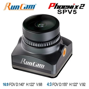 RunCam Phoenix 2 SPV5 FPV Camera 1200TVL 1/3" BSI CMOS Global WDR For FPV Drones - Picture 1 of 14